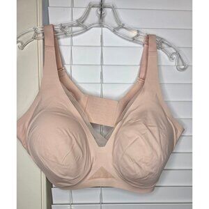 Honeylove Womens 38DDD(F)/G Nude Bra With Mesh Inserts & Adjustable Straps